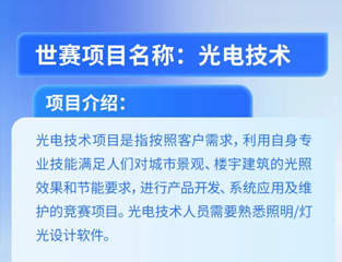 走进世赛项目：光电技术——灯光组就位！