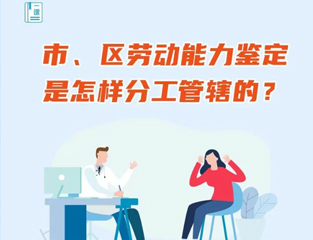 市、区劳动能力鉴定是怎样分工管辖的？