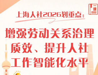 上海人社2026划重点：增强劳动关系治理质效、提升人社工作智能化水平