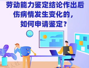 劳动能力鉴定结论作出后伤病情发生变化的，如何申请鉴定？